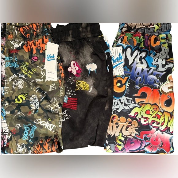 NWT Fresh Prints of Bel-Air SZ M joggers lot - Picture 4 of 8